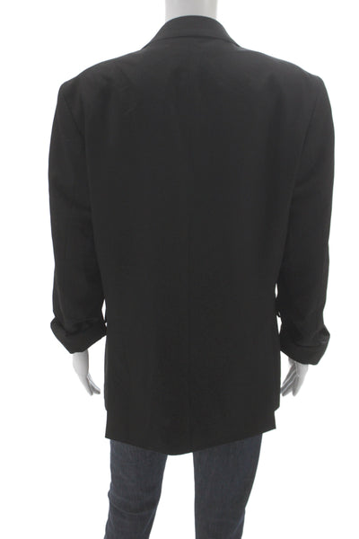 Zara Mens Black Blazer Classic Polyester Size 40