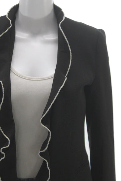 Zara Basic Women Basic Jacket Black Long Sleeve Size M