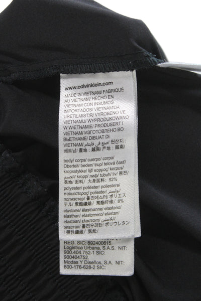 Calvin Klein Womens Jogger Pants Black Pull On Athleisure Size S