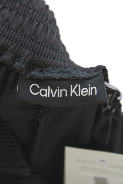 Calvin Klein Womens Jogger Pants Black Pull On Athleisure Size S
