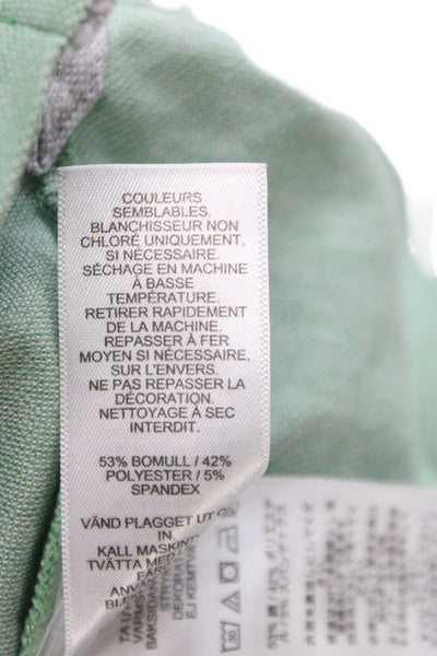 Vineyard Vines Mens Polo Shirt Green Collared Short Sleeve Cotton Blend Size XL