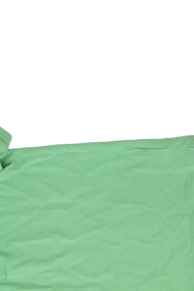 Lacoste Childrens Boys Short Sleeves Polo Shirt Green Cotton Size 8