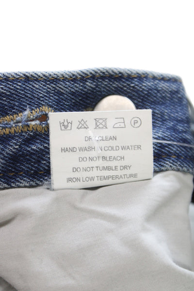 Edition Womens Black Wide Leg Jeans High Rise Cotton Solid Size XS