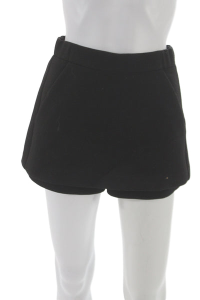 Maje Womens Mini Black Skort Size 34