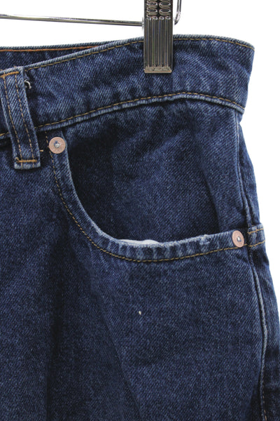 We The Free Womens Wide Leg High Rise Blue Jeans Size 30