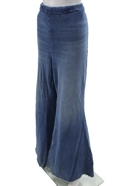 Good American Womens Flared Blue Cotton Jeans Size 2XL