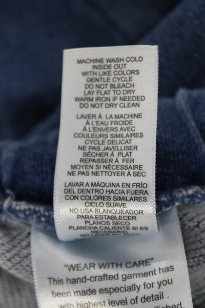 Good American Womens Flared Blue Cotton Jeans Size 2XL