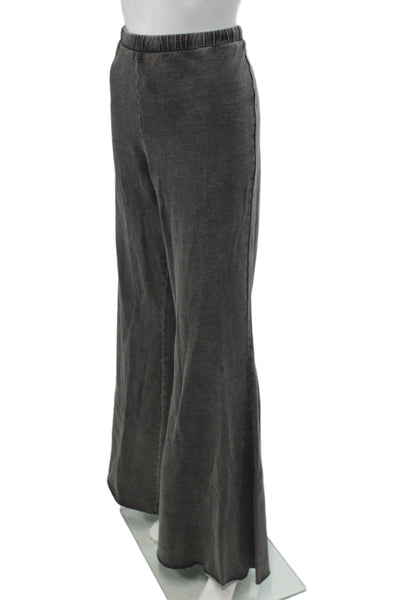 Good American Women Gray 100% Cotton Pull On Sweatpants Casual Size XL