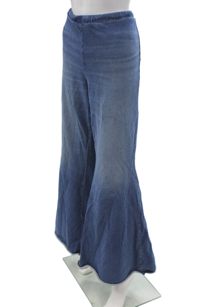 Good American Womens Sweatpants Blue Cotton Pull On Size XL