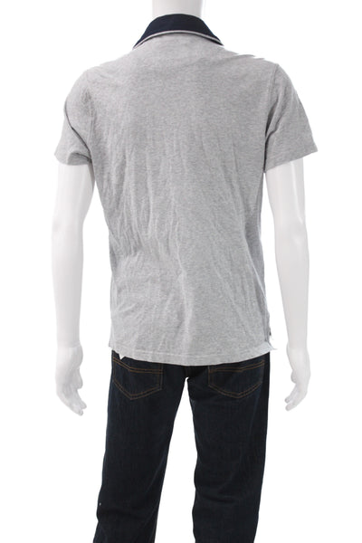 Rodd & Gunn Mens Short Sleeves Sports Fit Polo Shirt Grey Cotton Size Medium