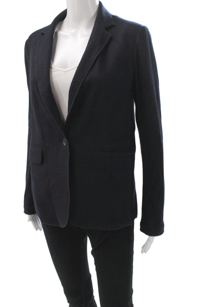 Rag & Bone Womens Basic Jacket Black Button Long Sleeve Size 6