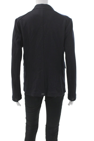 Rag & Bone Womens Basic Jacket Black Button Long Sleeve Size 6