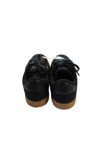 Adidas Womens VL Court 3.0 Low Top Sneakers Black Brown Size 7.5