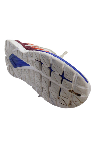 HOKA Womens Lace Up Low Top Running Sneakers Multicolor Size 7.5