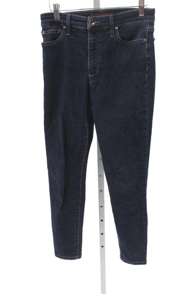 Joes Womens Skinny Jeans Blue Mid Rise Cotton Blend Size 27