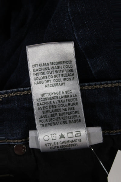 Joes Womens Skinny Jeans Blue Mid Rise Cotton Blend Size 27