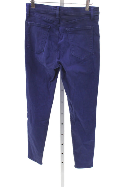 J Brand Womens Purple Skinny Mid-Rise Jeans 26in Size 28
