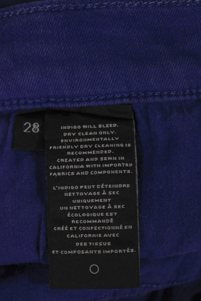 J Brand Womens Purple Skinny Mid-Rise Jeans 26in Size 28