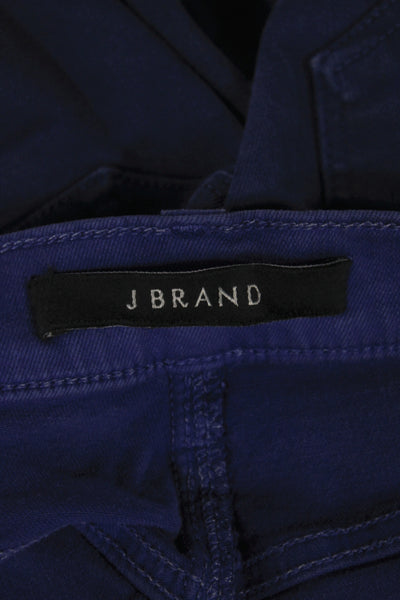 J Brand Womens Purple Skinny Mid-Rise Jeans 26in Size 28
