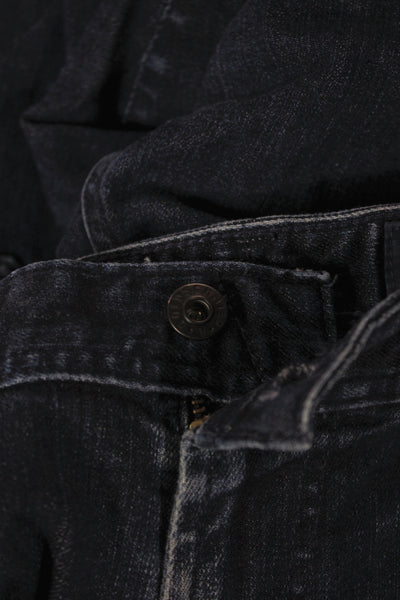 AG Mens Straight Blue Jeans Cotton Blend Size 34