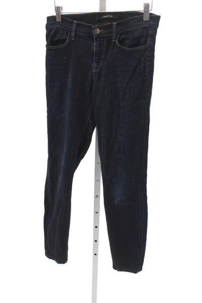 J Brand Womens Skinny Jeans Blue Mid Rise Size 26