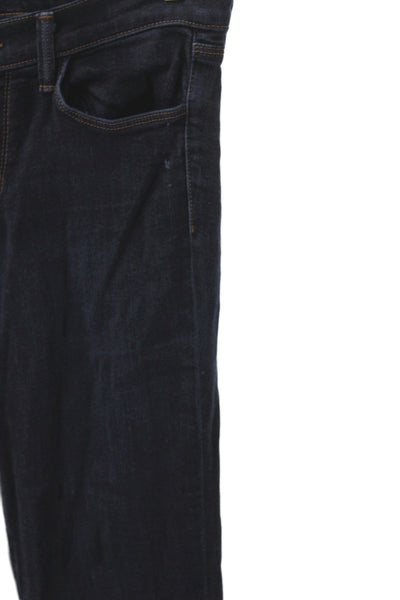 J Brand Womens Skinny Jeans Blue Mid Rise Size 26