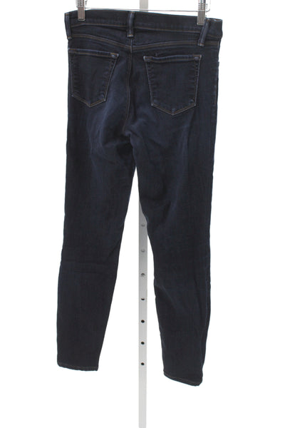 J Brand Womens Skinny Jeans Blue Mid Rise Size 26