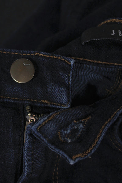 J Brand Womens Skinny Jeans Blue Mid Rise Size 26