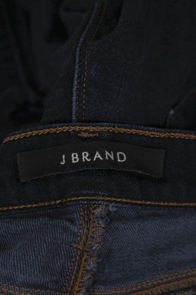 J Brand Womens Skinny Jeans Blue Mid Rise Size 26