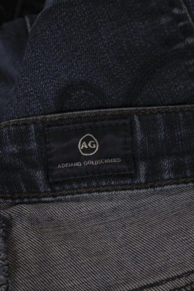 AG Womens Skinny Jeans Mid Rise Blue 26in Inseam Size 27