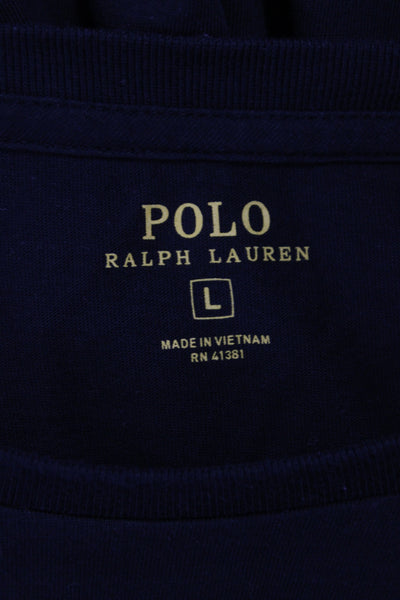 Polo Golf Ralph Lauren Mens Basic Cotton Crew Neck Short Sleeve T-Shirt Size L