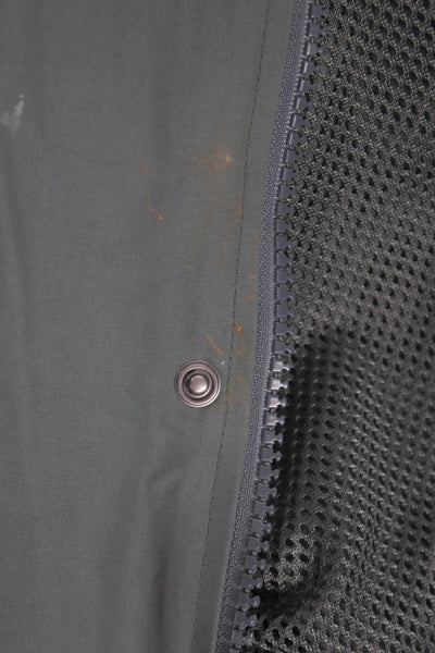 Taylor Stitch Mens Anorak Jacket Green 60% Organic Cotton Snap Size 42