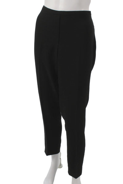 Elie Tahari Women Black Dress Pants Triacetate Zip Inseam 30 Size 8