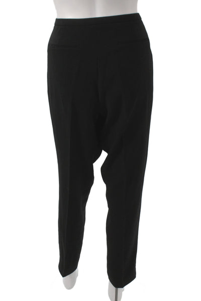 Elie Tahari Women Black Dress Pants Triacetate Zip Inseam 30 Size 8