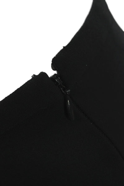 Elie Tahari Women Black Dress Pants Triacetate Zip Inseam 30 Size 8