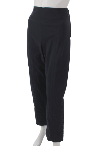MM. La Fleur Womens Dress Pants Black Zip Solid Size 12