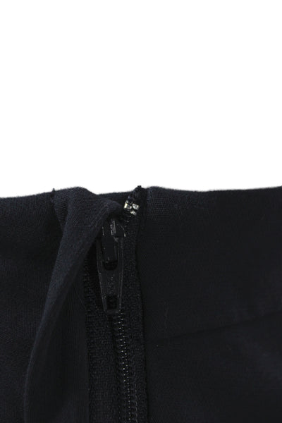 MM. La Fleur Womens Dress Pants Black Zip Solid Size 12