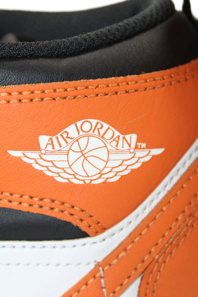 Nike Boys Aird Jordan 1 Mid Lace-Up High-Top Sneakers Multicolor Size 6