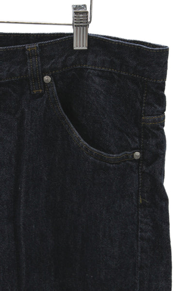 Lacoste Mens Straight Cotton Blue Jeans Button Size 48