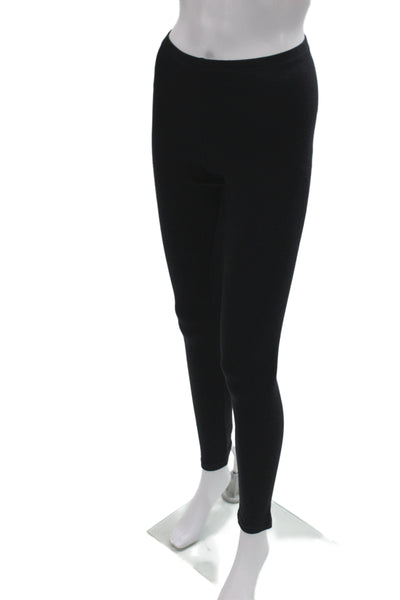 Wolford Women Ankle Leggings Black Viscose Size XS