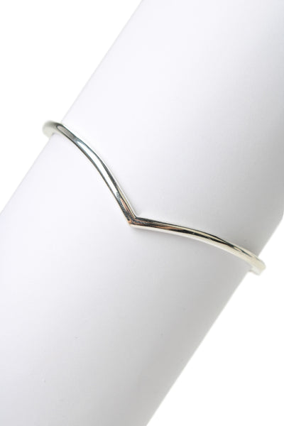 Pandora Womens 925 Silver Wishbone Bangle Bracelet 9.8g