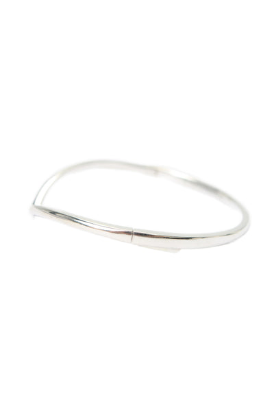 Pandora Womens 925 Silver Wishbone Bangle Bracelet 9.8g