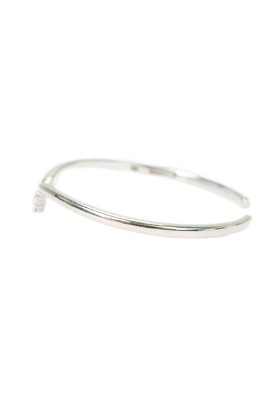 Pandora Womens 925 Silver Cubic Zirconia Tiara Wishbone Bangle Bracelet