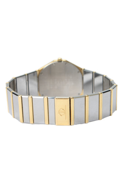 Baume & Mercier Mens Two-Tone Tungsten/18K Gold Avant Garde Quartz Watch 31mm