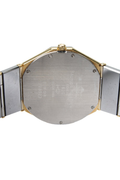 Baume & Mercier Mens Two-Tone Tungsten/18K Gold Avant Garde Quartz Watch 31mm