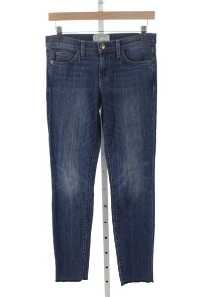 Free People Womens Skinny Blue Cotton Jeans Size 27