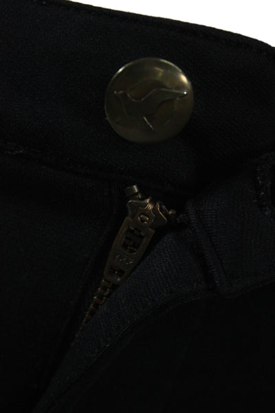 Free People Women Jegging Black 70% Polyester Button Closure Size 27