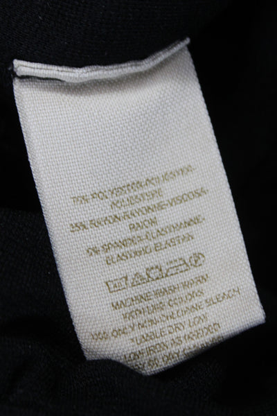 Free People Women Jegging Black 70% Polyester Button Closure Size 27