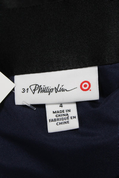3.1 Phillip Lim for Target Womens Skater Skirt Blue Polyester Zip Size 4