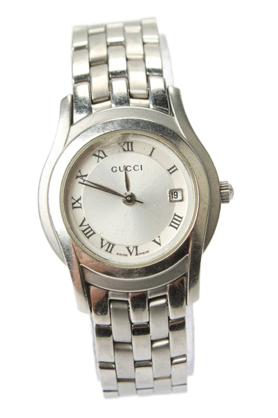 Gucci Womens Vintage Stainless Steel G-Class 5500L Quartz Watch 27mm
